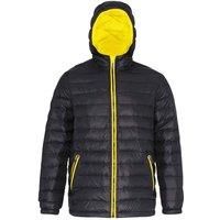 2786 Mens Hooded Water & Wind Resistant Full Zip Padded Jacket/Coat