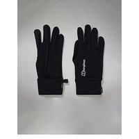 Berghaus Unisex Polartec Interact Glove - Black/Black - M/L