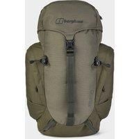 Berghaus Unisex Arrow 30 Litre Rucksack, Compact, Breathable Backpack, Travel and Camaping Bag for Men or Women, Ivy Green, One Size