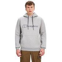 Berghaus Men's Logo Hoodie, Grey