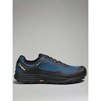 Berghaus Men/'s VC22 Multisport Gore-Tex Waterproof Mid Walking Trail Hiking Shoes Boots, Jet Black/Hale Navy/Corn Husk, 10 UK