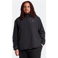 Lyle & Scott Lyle & Scott Big & Tall Zip Through Hooded Jacket - Black