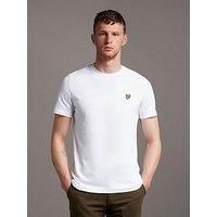 Lyle & Scott Men/'s Plain T-Shirt White M