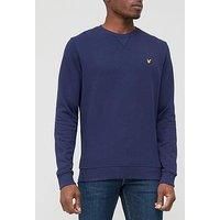 Lyle & Scott Men's Logo Sweatshirt, Blue