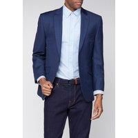 Scott Men's Classic Fit Suit Jacket in Blue | Size: 48R