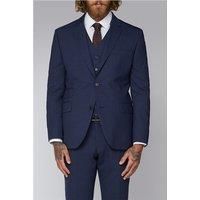 Gibson London Blue Semi Plain Suit Jacket