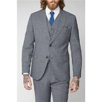 Gibson London Slim Fit Grey Textured Men's Suit Jacket