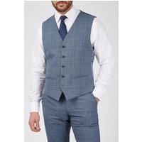 Scott Sharkskin Overcheck Waistcoat
