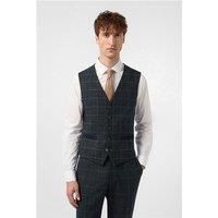 Herringbone Check Waistcoat