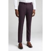 Slim Fit Plain Trousers