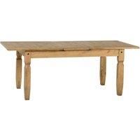 Corona Pine Extending Dining Table Brown