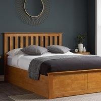 Winslow Ottoman Bed Frame Oak