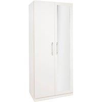 Acton Double Wardrobe White