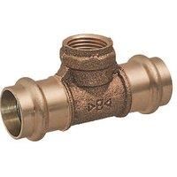 Conex Banninger B Press Copper Press-Fit Reducing Tee 22mm x 22mm x 1/2" 5 Pack (965HX)