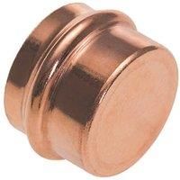 Conex Banninger B Press Copper Press-Fit Stop End 22mm 10 Pack (305HX)