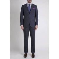 Jeff Banks Stvdio Slate Blue Tailored Fit Men's Suit Jacket