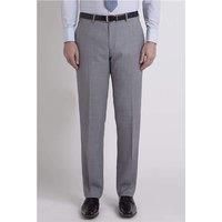 Jeff Banks Stvdio Grey Puppytooth Tailored Fit Men's Suit Trousers