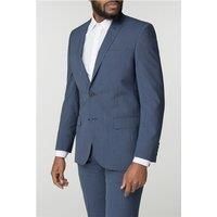 J by Jasper Conran Blue Textured Wool Blend Tailored Fit Suit Jacket