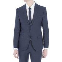 Ben Sherman Blue Semi Plain Slim Fit Men's Suit Jacket