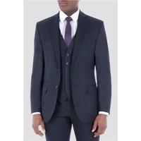 The Collection Navy Birdseye Tailored Fit Suit Jacket