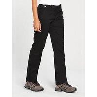 Craghoppers PRO Stretch Regular Leg Womens Trousers - Black - 20 - Regular