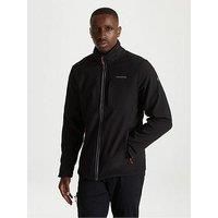 Craghoppers Men/'s Altis Jacket Black Xxxl Soft Shell, Black, 95 UK