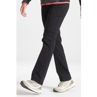 Craghoppers Womens Kiwi Pro Conv Trousers Hiking Pants, Black, 16 EU