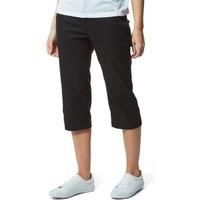 Craghoppers Women Kiwi Pro Crop, Black-8 UK(34 EU)