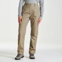 Craghoppers Womens Expert Kiwi Trousers, Pebble, Size 12