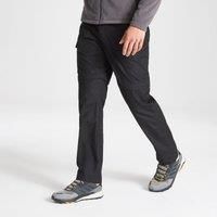 Craghoppers Mens Expert Kiwi Convertible Trousers Pants, Black, 40W UK