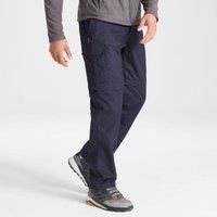 Craghoppers Mens Expert Kiwi Convertible Trousers Pants, Dark Navy, 40W UK