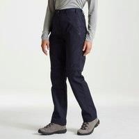 Craghoppers Womens Expert Kiwi Convertible Trousers, Dark Navy, Size 8