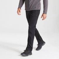 Craghoppers Mens Kiwi Pro Stretch Trousers Pants, Black, 38W UK