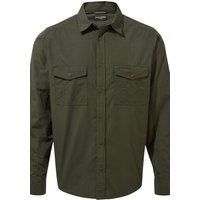 Craghoppers Men/'s Kiwi Long Sleeve Shirt, Woodland Green, XXL