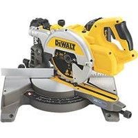 Dewalt DCS777T2-GB XR Flex Volt Cordless Brushless Mitre Saw with 2X DCB546 Batteries and Fast Charger, 54 V, Yellow/Black, 216 mm, Set of 8 Pieces