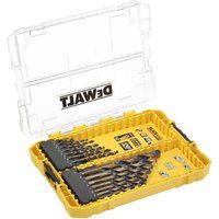 DEWALT DT70755 21PCE BLACK & GOLD HSS G 1-12MM METAL DRILL BIT SET + TSTAK CASE