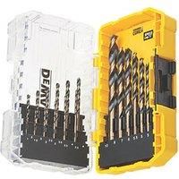DeWalt DT70728 19 Piece HSS Black Gold Drill Bits Metal Wood Plastic TStak Caddy