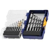 Irwin HSS Pro Drill Bit Set, 15 Piece