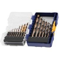 IRWIN® - HSS Cobalt Drill Bit Set, 15 Piece