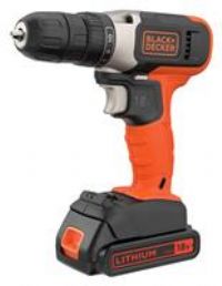 Black + Decker 3.6V 3 Position Cordless Screwdriver with 20 Screwdriver Bits