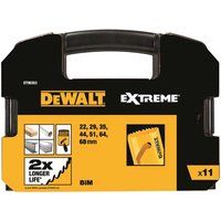 BRAND NEW DEWALT EXTREME DT90353 11PCE BI METAL HOLESAW DRILL BIT SET