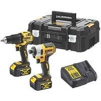 DeWalt Cordless Twin Pack Brushless DCK2060M2TSFGB 18V 4Ah Lilon XR