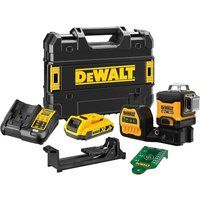 Dewalt DCE089D1G18GB 18V 360 Degree Multi Line Laser Kit