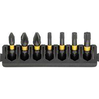 DeWalt 7 Piece FlexTorq Pozi and Torx Screwdriver Bit Bar Set