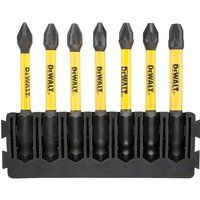 DeWalt 7 Piece FlexTorq Phillips and Pozi Screwdriver Bit Bar Set