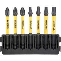 DeWalt 7 Piece FlexTorq Pozi and Torx Screwdriver Bit Bar Set