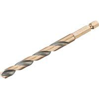 8mm Hex Shank Black & Gold Drill Bit - DT20612-QZ