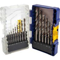 Irwin XMS22HSS13PC HSS Titanium Metal Drill Bit Set 13pc 1.5 2 2.5 3 3.2 4 5 6mm
