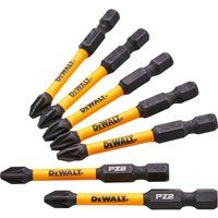 Dewalt 7 Pack 50mm PZ2 Bits