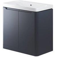 Floorstanding Vanity Unit & Basin Indigo Matt 805 x 460 x 840mm (236RJ)